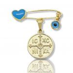 Gold plated silver 925° charm for kids  (code L2415)